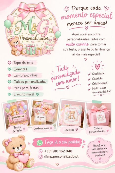 Personalizados para festa