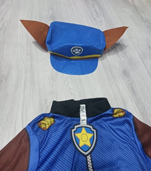 Strój karnawałowy Psi Patrol przebranie Chase w rozm. 98/104