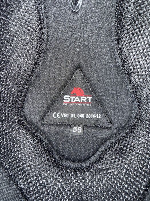 Kask jezdziecki start enjoy the ride