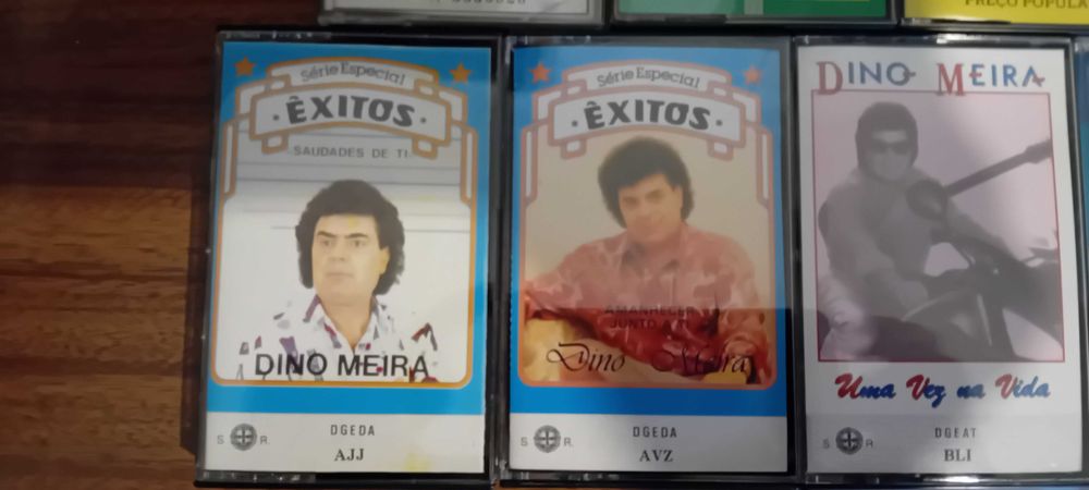 Cassetes Música Portuguesa Letra D.