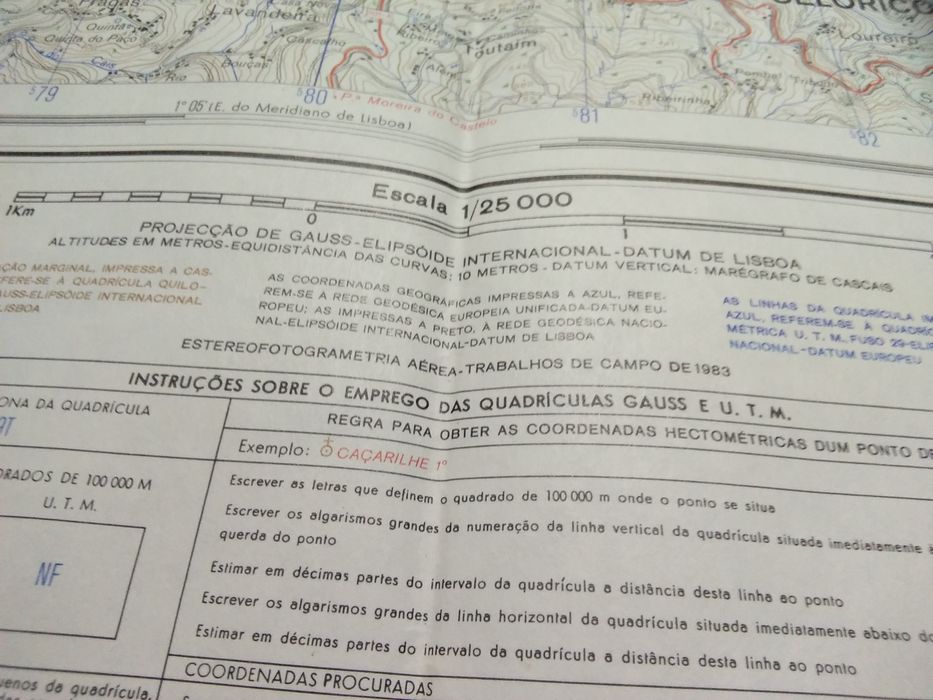 Carta Militar, folha 86