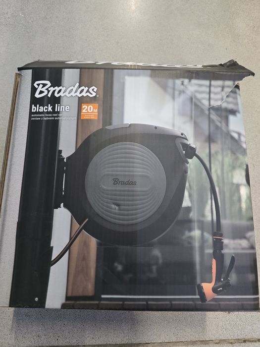 Automatyczny beben z wezem 20 m Bradas