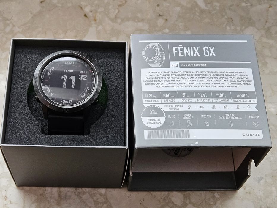 Garmin Fenix 6X PRO Komplet