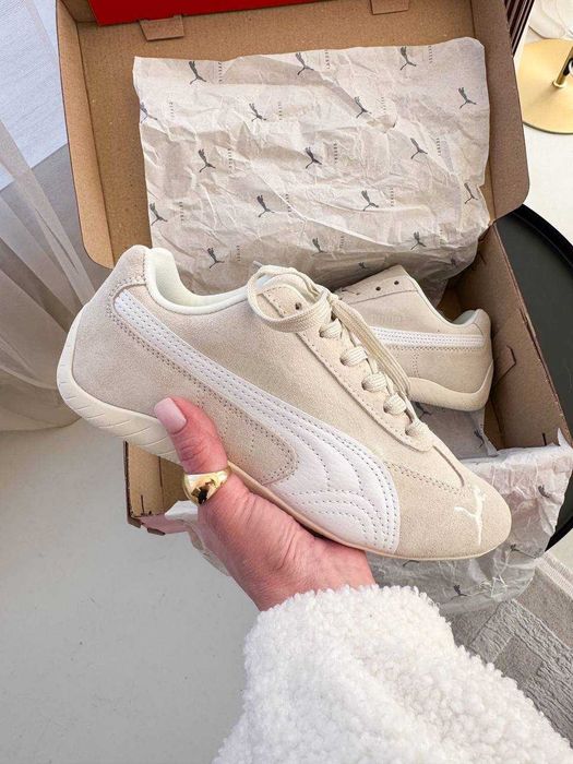 Кросівки Puma Speedcat / Speedboat OG Beige / кроси Пума Спідкет бежев