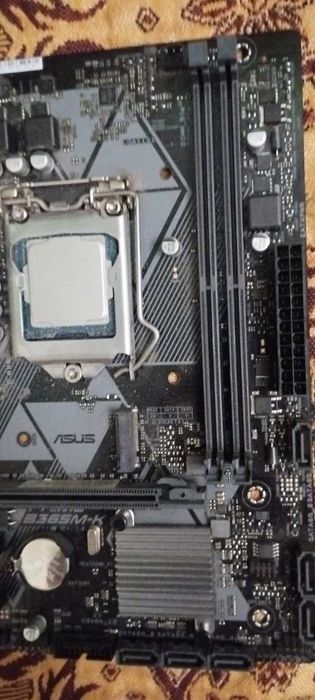 Процесор Intel Core i5-9400F + Материнська плата Asus Prime B360M-K