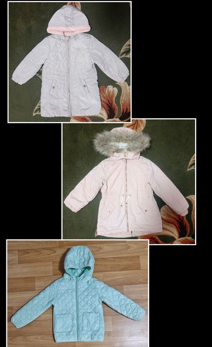 Куртки WALKIKI, H&M , LILY&Dan р.104-110