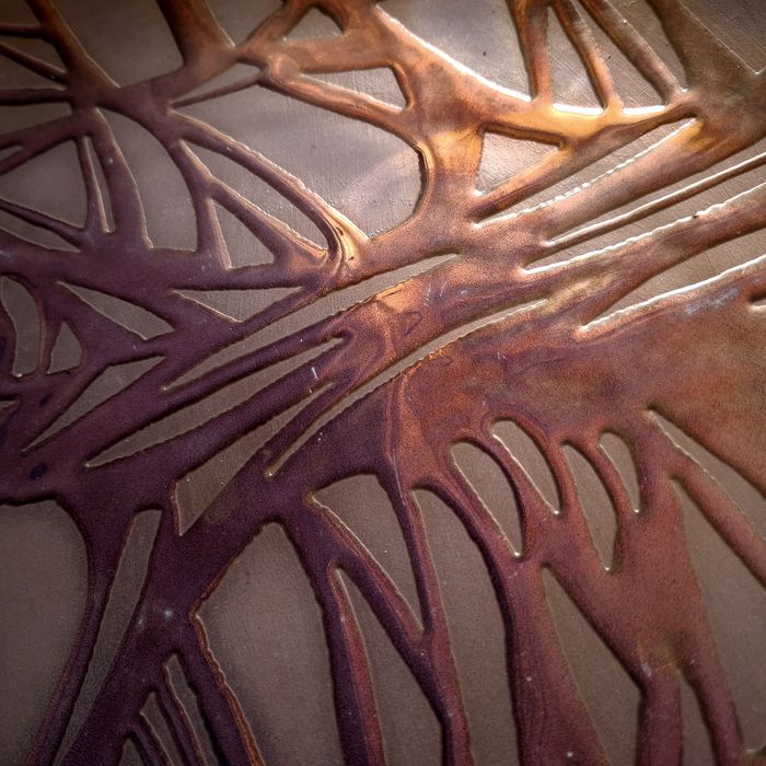 Talerz ,patera z PRL-U ( telewizor)  Tułowice