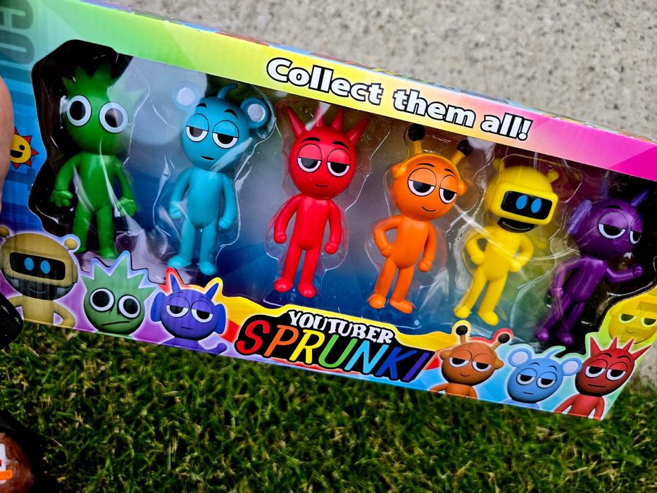 Ekstra figurki Youtuber Sprunki HIT zestaw nowe