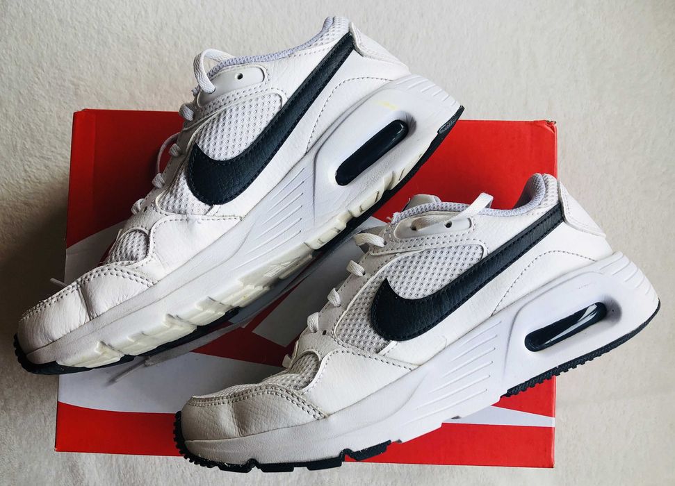 Buty NIKE AIR MAX - unisex, białe, rozm.EUR 38, 24 cm