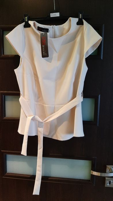 Elegancki komplet spodnie i bluzka