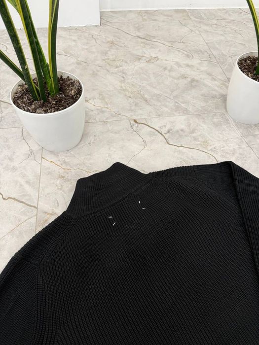 Кофта Maison Margiela, в’язана, чорна, розміри S–L