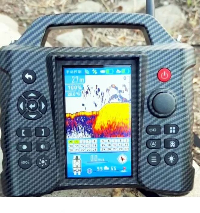 Łódka zanętowa gps ,echosonda, pilot   All-in-One!