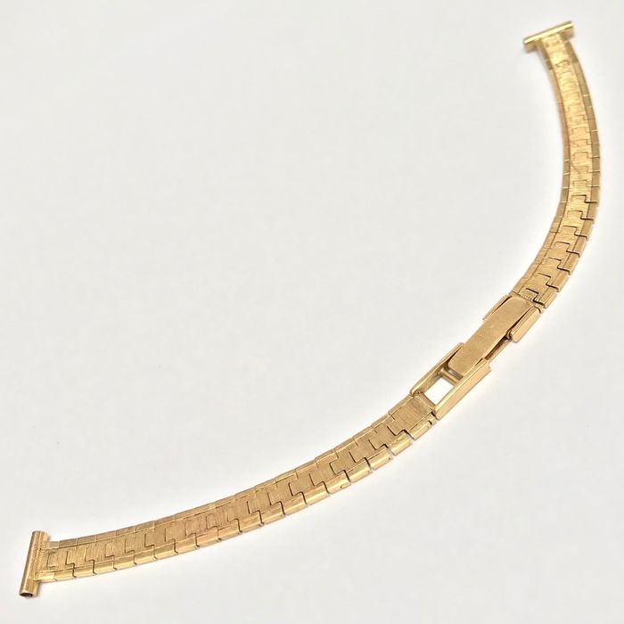 Złota bransoletka damska do ZEGARKA 750 18K 16cm ZJAWISKOWA