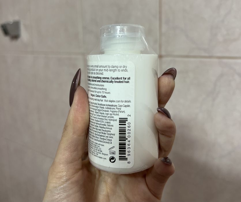 Оlaplex 6 несмываемый восстанавливающий крем для волос, термозащита