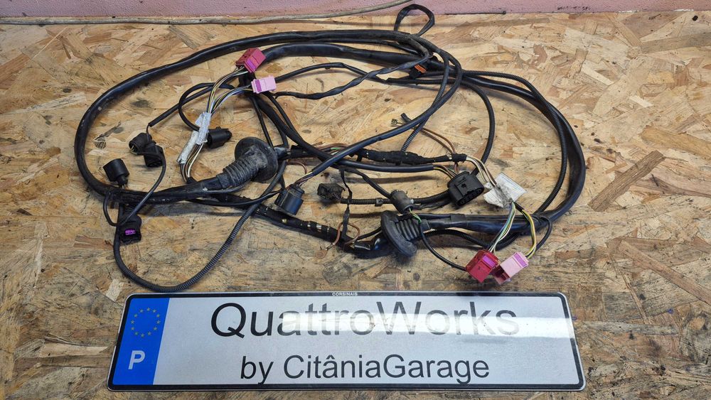 Cablagem Óticas Faróis Audi A4 B5 8D Facelift Original Completa