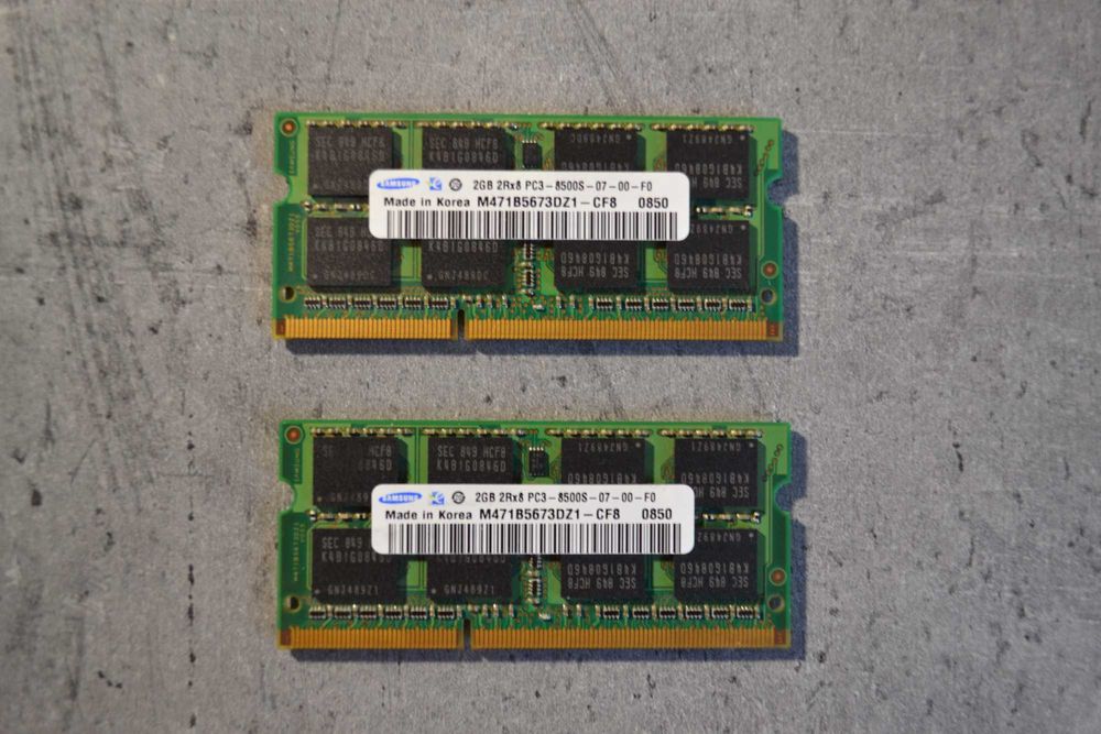 kości ram samsung 2gb DDR3