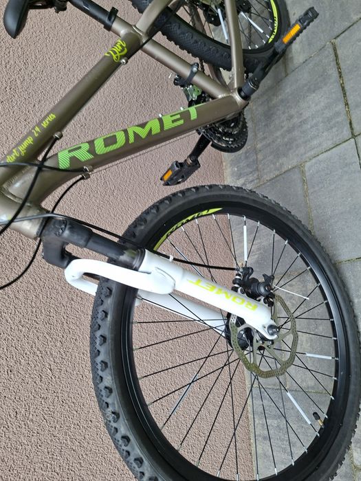 Rower górski młodzieżowy 24 cale Dirt Alu tarcze Limited Edition mtb