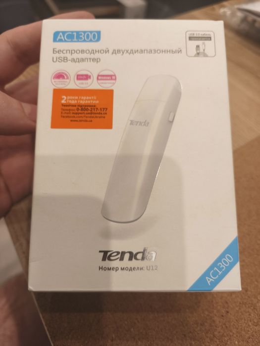 Wi-fi адаптер Tenda U12.