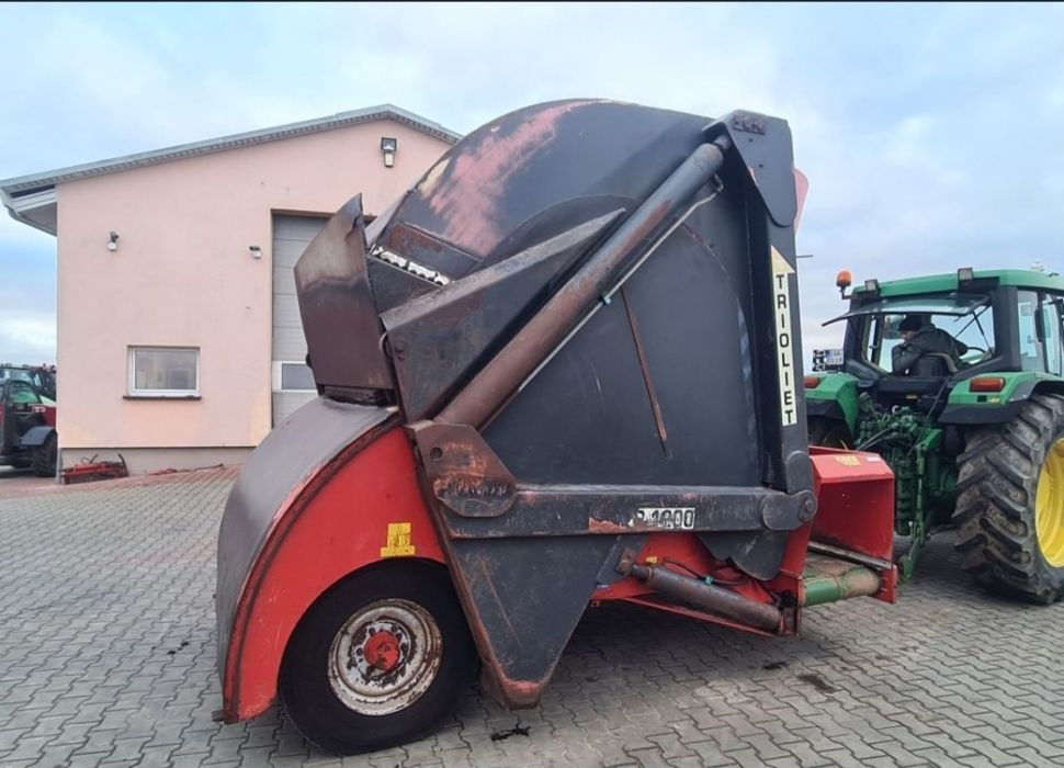 Paszowóz Trioliet Triomix S 12 m3 z wycinakiem wybierak strautmann