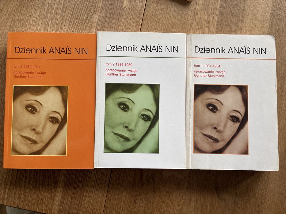 Anais Nin Dziennik tom 1-3
