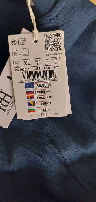 Sweat Pedro Del Hierro XL nova