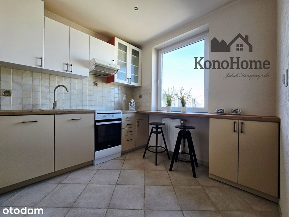 3 pokoje, balkon, klimatyzacja Centrum Lubonia