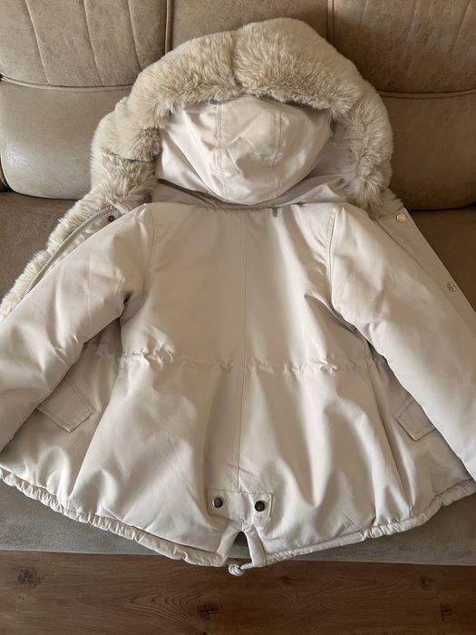 Зимова куртка для дівчинки 5 років Happy Star з хутром