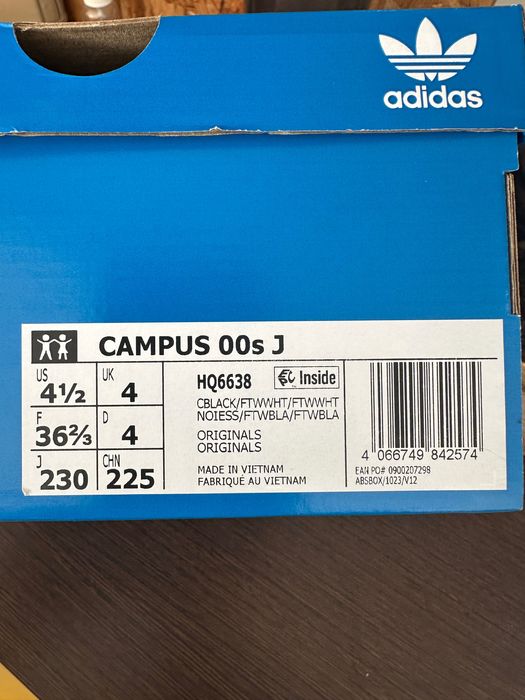 Sapatilhas Adidas Campus Originais Novas