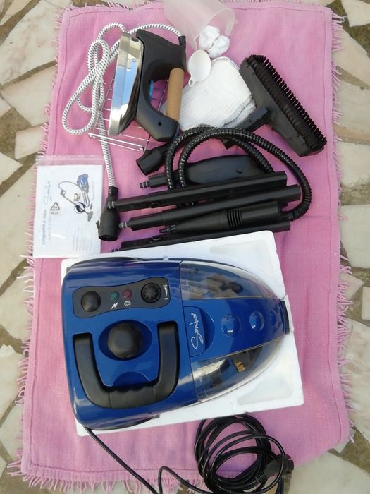 Máquina de limpeza a vapor +ferro de engomar