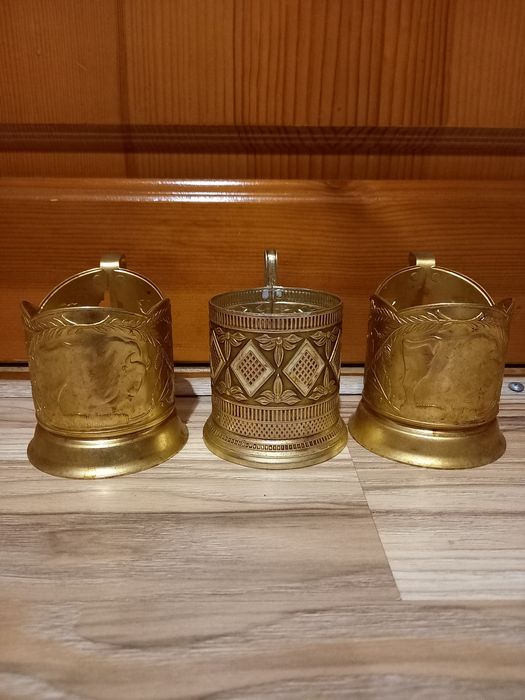 Подстаканники СССР Алюминий