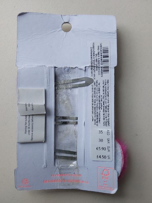 Spinki do włosów  Nowy z metką