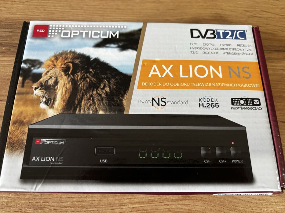 Dekoder Opticum AX Lion NS - nowy