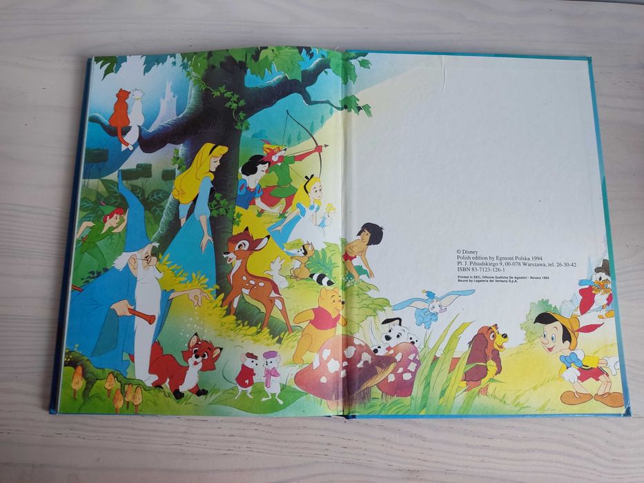 Książka bajka ‘’Alicja w Krainie Czarów’’ Walt Disney