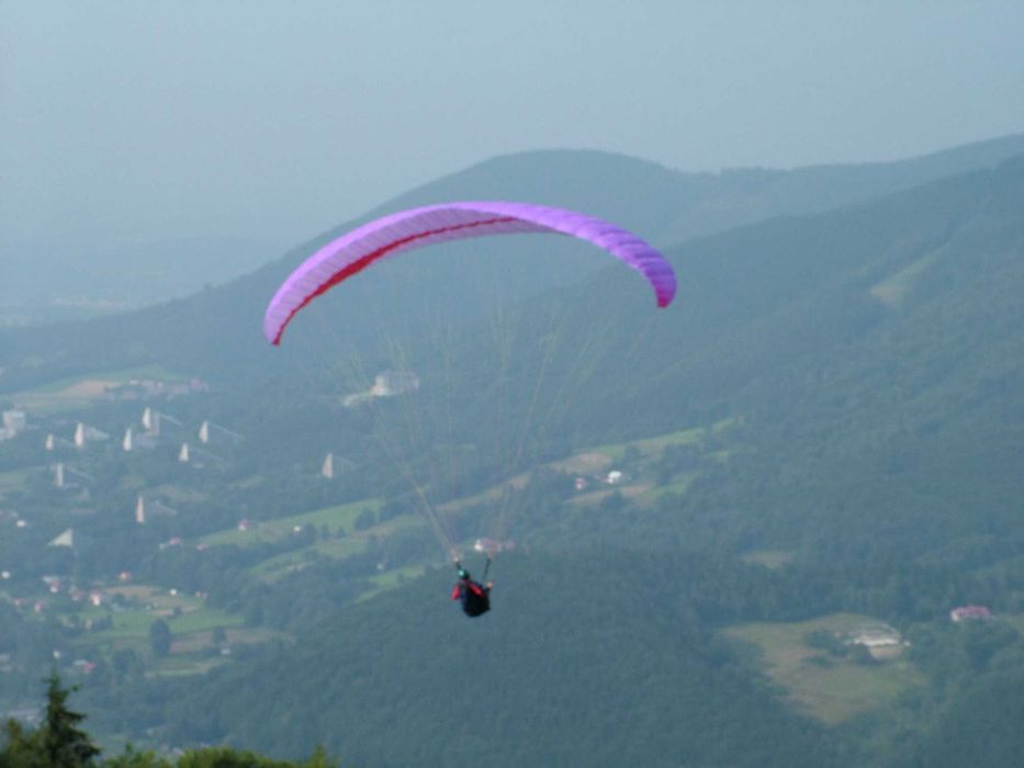 Paralotnia, kompletny zestaw do latania