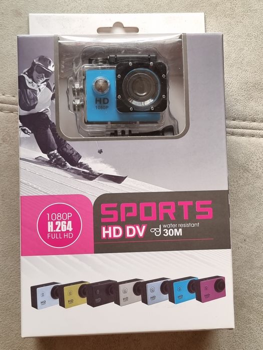 Camera Sport HD cartão Sandisk 32Gb