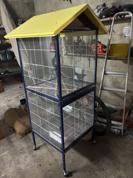 Gaiola dupla para passaros