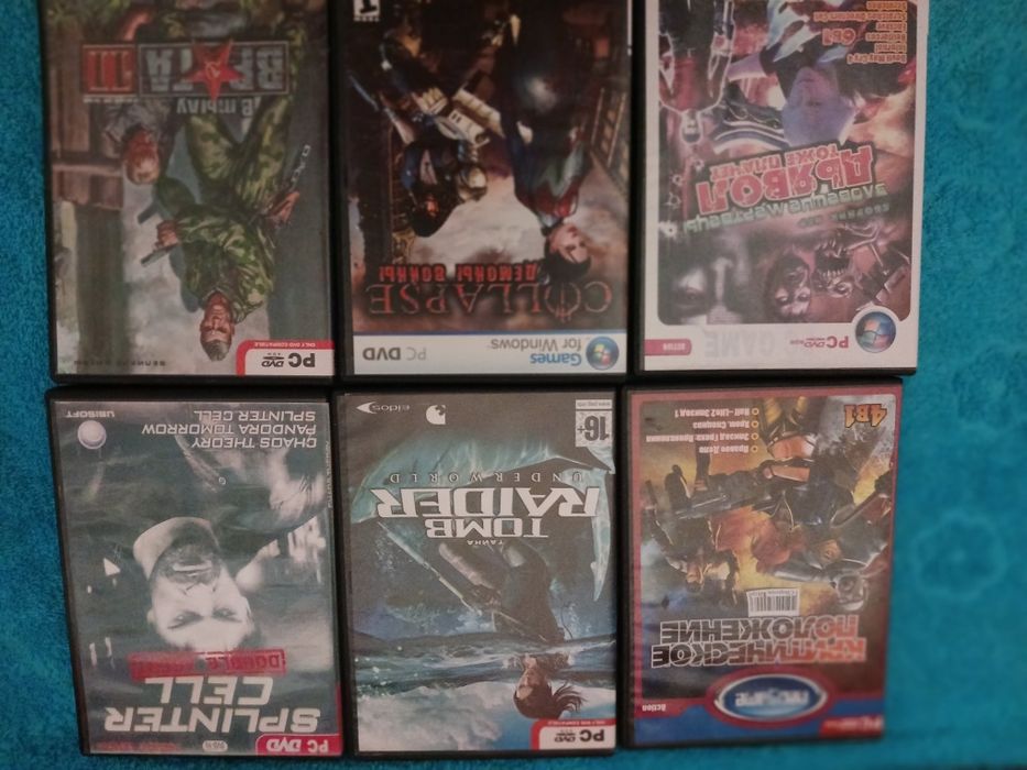 Диски DVD компьютерные игры