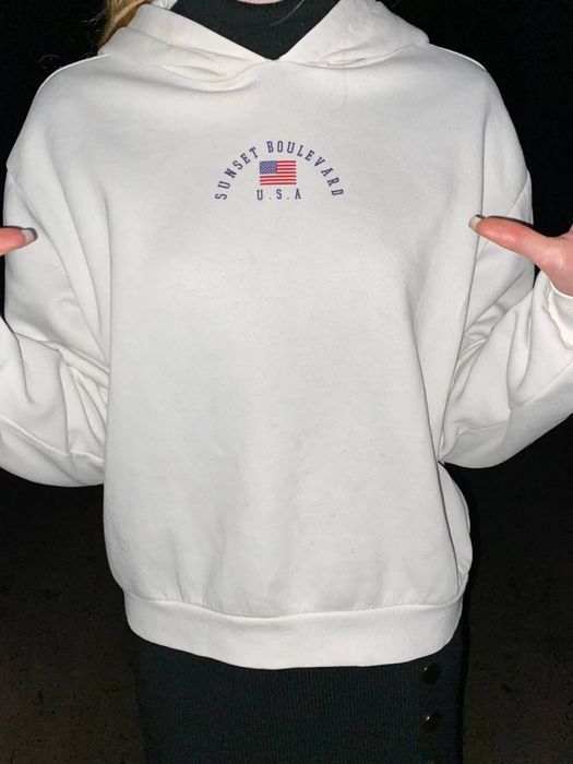 Кофта худі з принтом