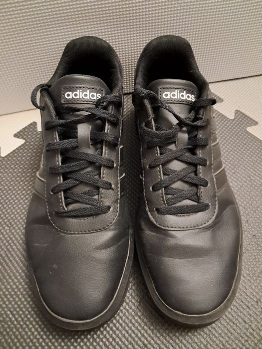 Czarne buty Adidas 41 1/2 court platform damskie unisex adidasy GV8995