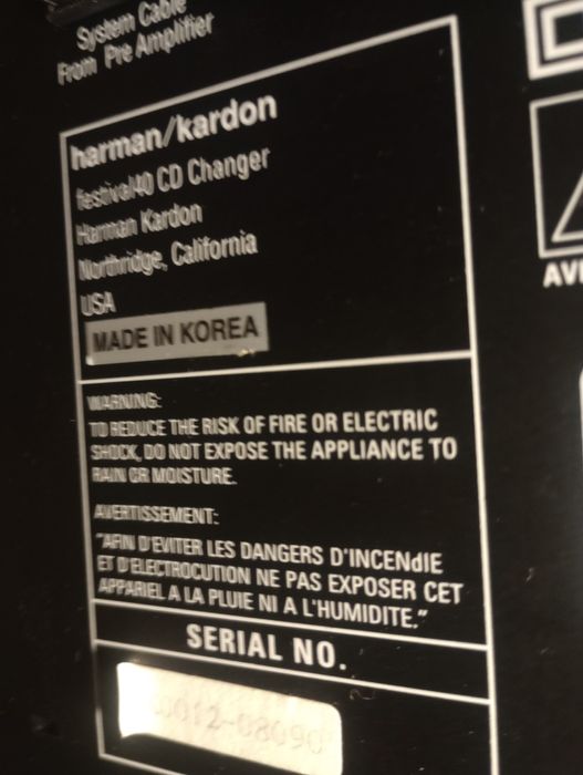 Wieża Harman/Kardon Festival 40 z kolumnami