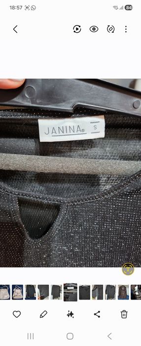 Sukienka błyszcząca Janina Mega Tanio