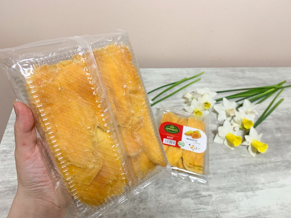 Манго сушене БЕЗ цукру. Аманті, 250г. Сухофрукти