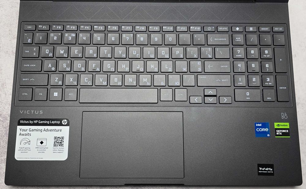 Ноутбук 15.6" HP Victus 15-FA2013DX i5-13420H 24/512 RTX 3050 6Gb NEW!