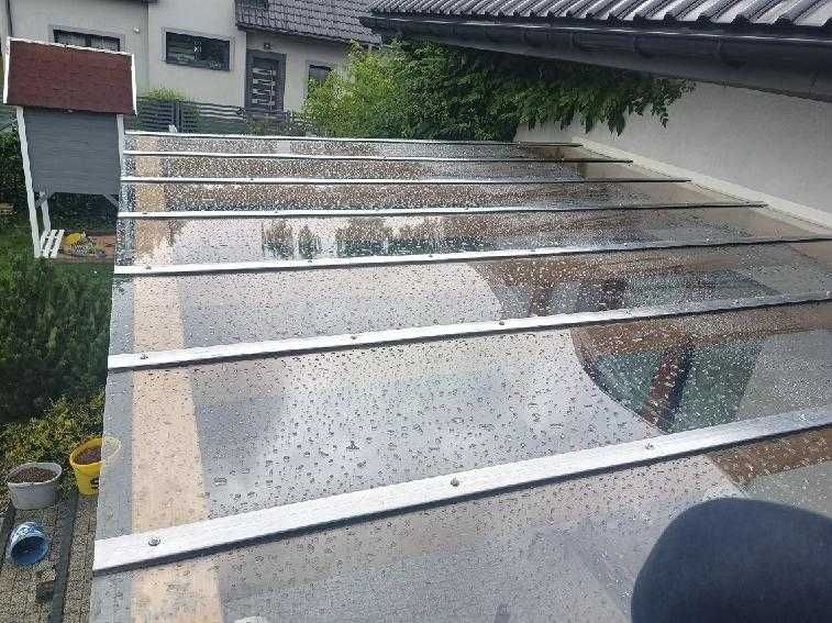 Zadaszenie tarasu z poliwęglanu -Małopolska