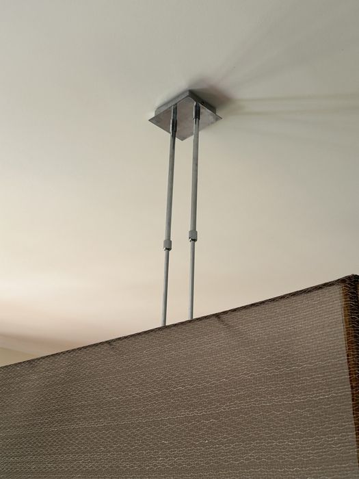 Candeeiro teto retangular