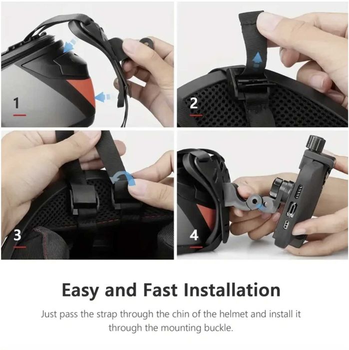 Uchwyt na telefon do kask motocyklowego Mocowanie kamer Sportowa GoPro