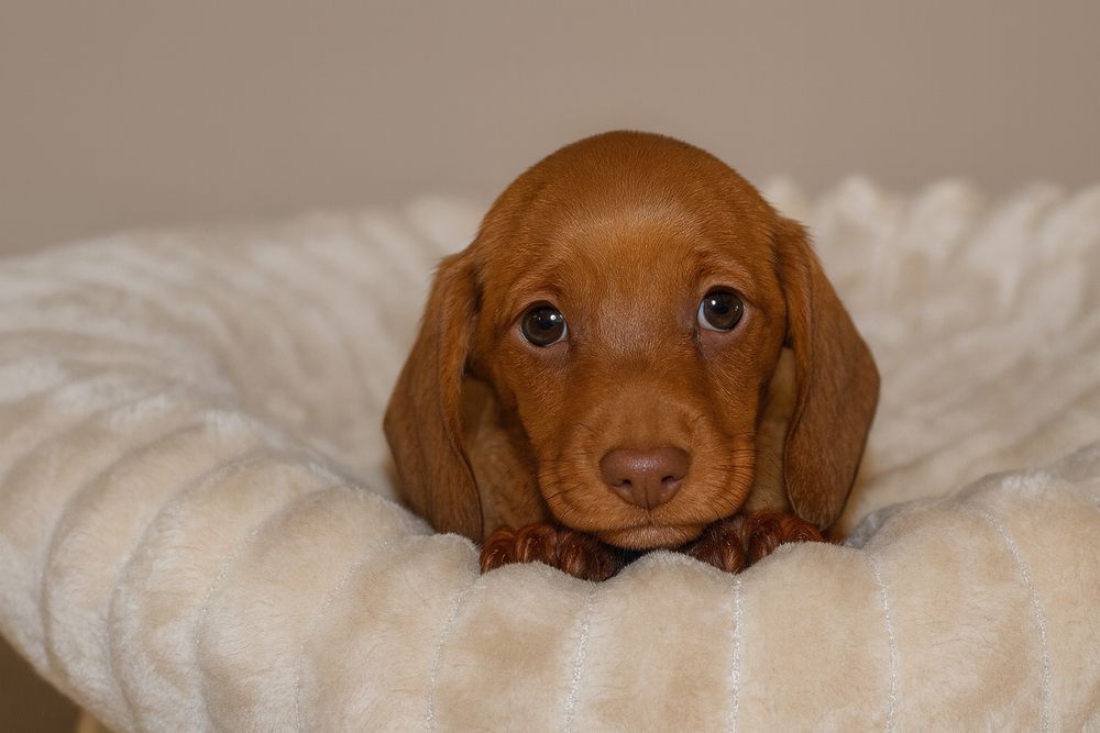 Jamnik Minaiturowy Rudy Piesek