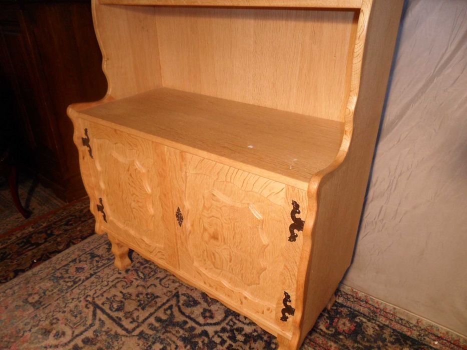 Witryna Przeszklona Naturalne Drewno 92cm,szer z Niemiec