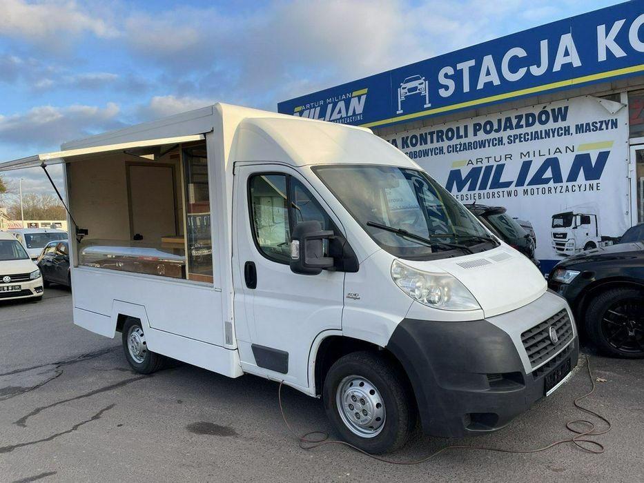 Fiat Ducato  Autosklep pieczywa Gastronomiczny Food Truck Foodtruck sklep bar 2011