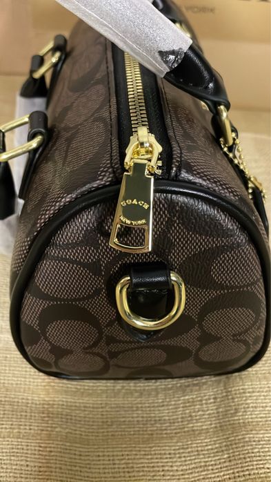 Mala Coach Monograma Castanho